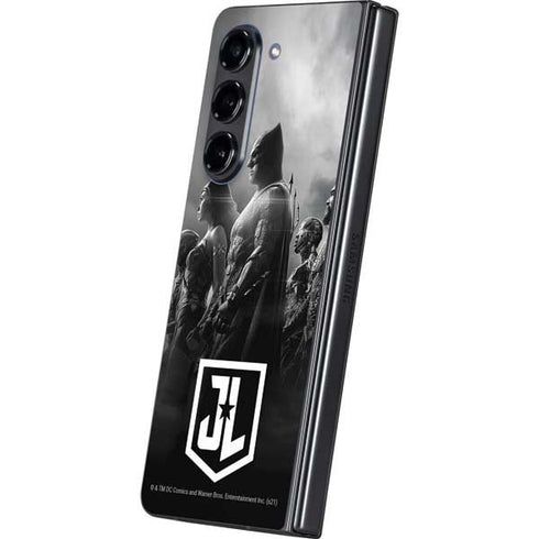 The Justice League (2017) Profile Characters Poster Galaxy Z Fold5 5G Skin